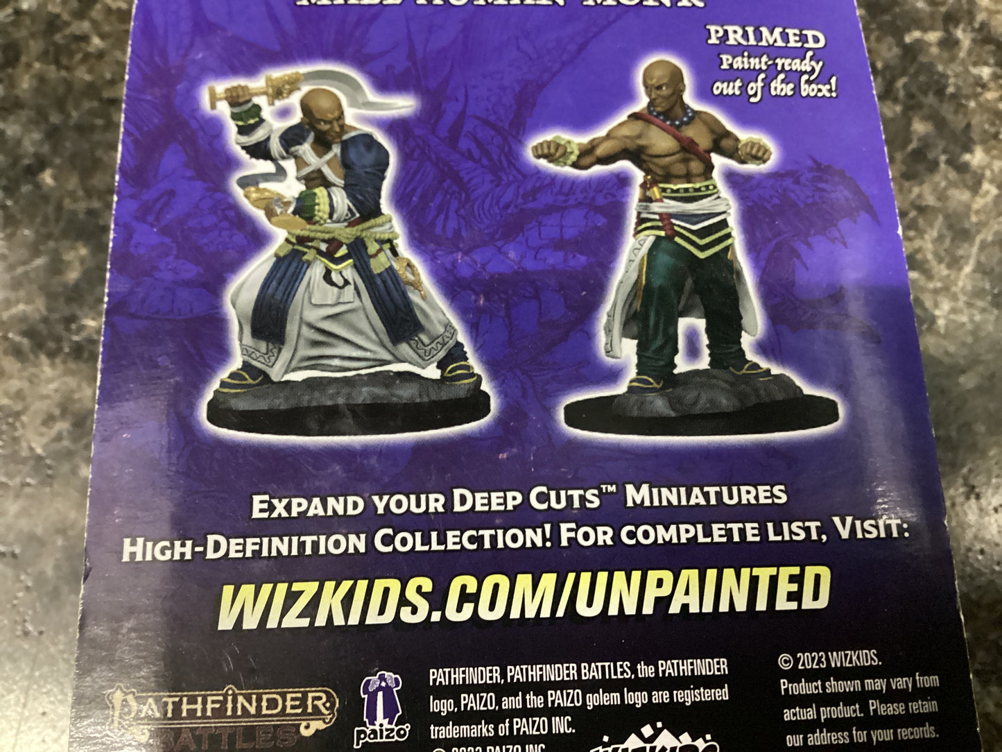 Wizk Human Monk