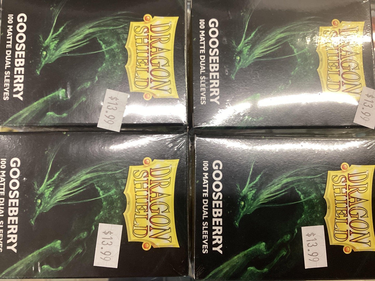 Dragonshield Dual Gooseberry