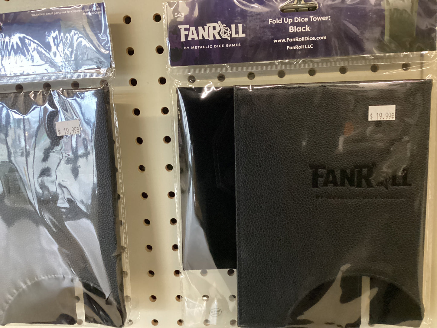 Fanroll Dice Tower Fold Up Blk