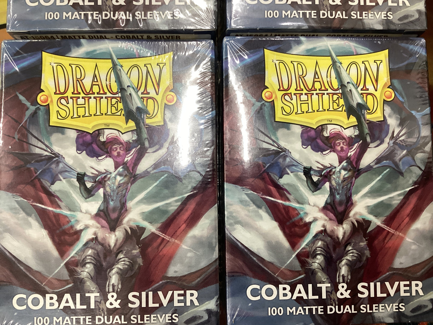 Dragonshield Cobalt and Silver