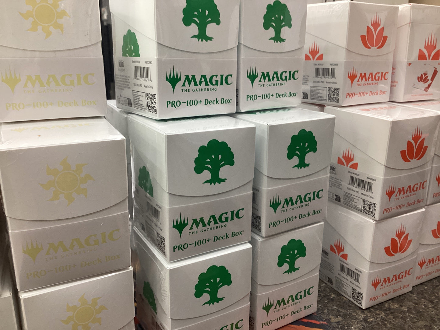 Ultra Pro WUBRGL Deck Boxes 100+