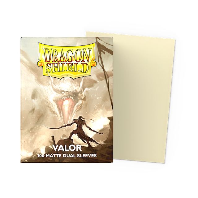 Matte Dual Valor 100ct - Dragonshield