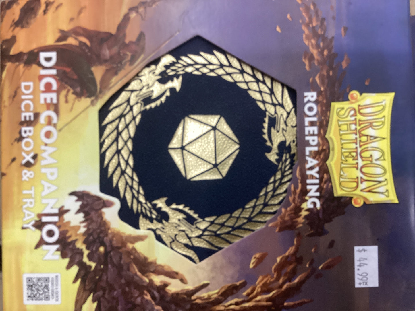 Dragon Shield Spell Dice Companion blue