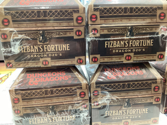 Fizban’s Fortune Dragon D20’s Treasure