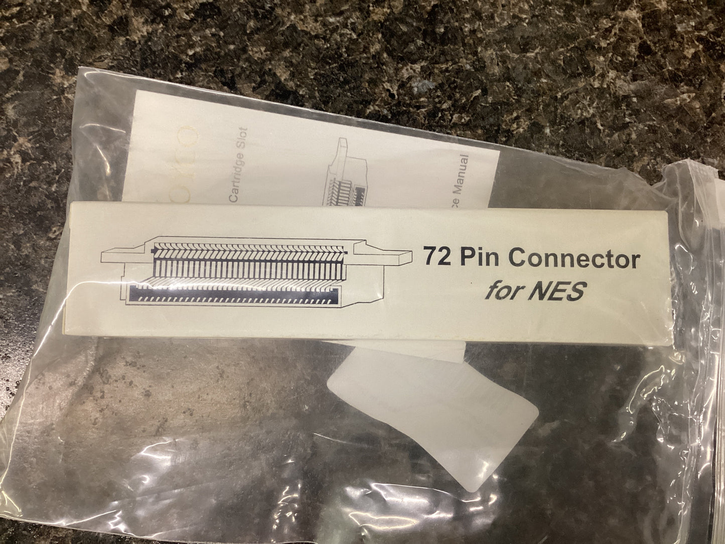 72 pin connector for NES