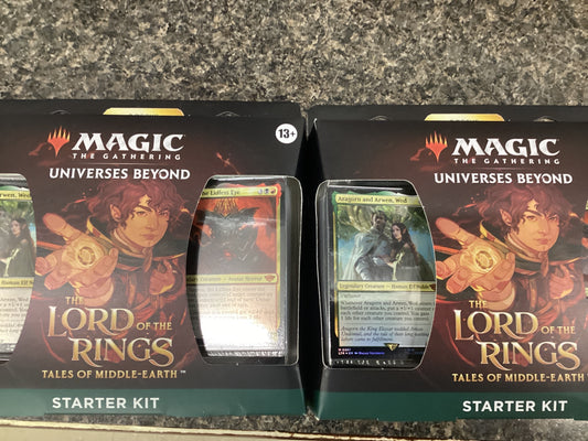 MTG Universes Beyond LOTR Starter kit