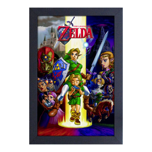 Zelda - Ocarina Framed Print