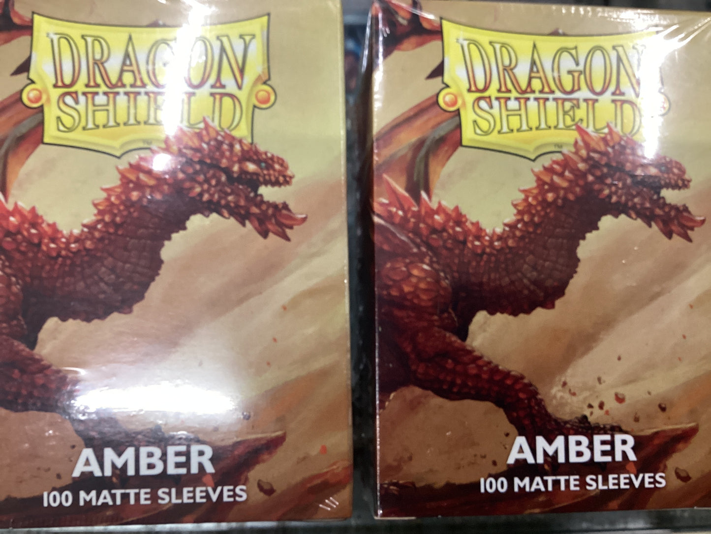 Matte Amber 100ct - DragonShield