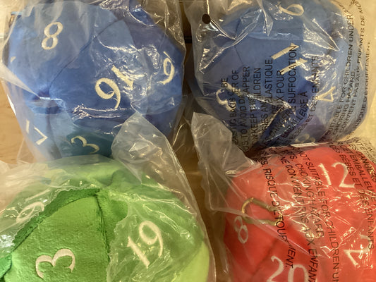 D20 55mm Big Dice Green