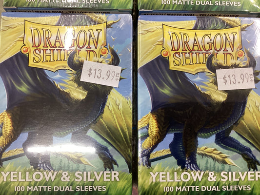 Dragonshield Yellow and Silver