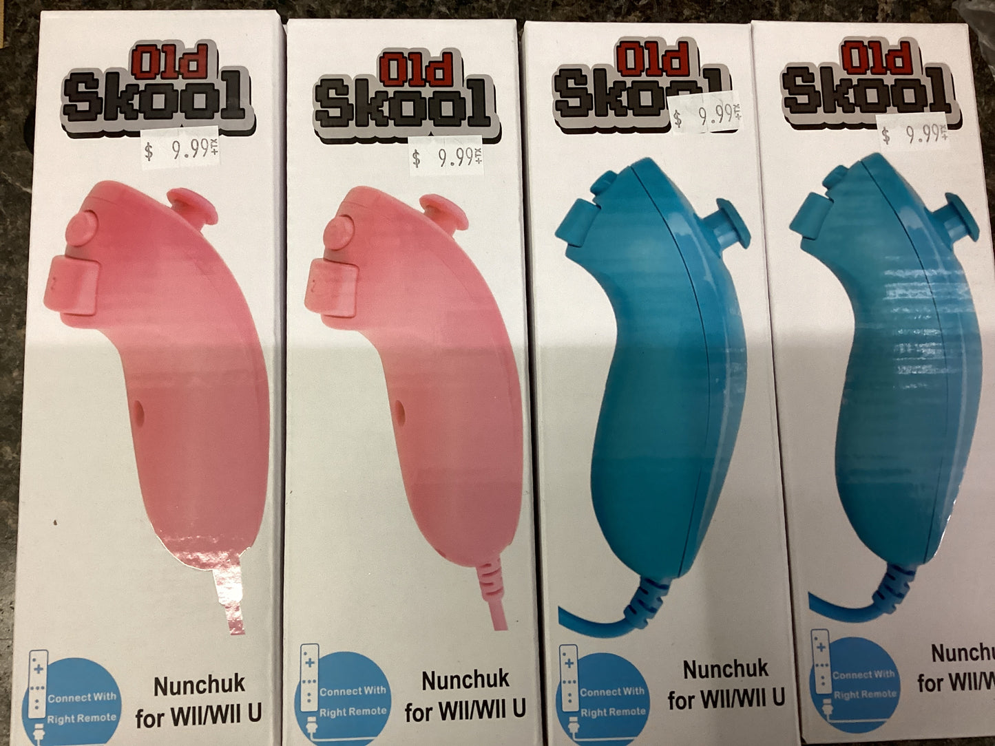 Old Skool nunchuck Wii/wii u