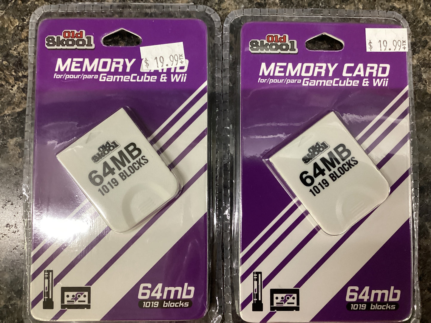 Oldskool GameCube memory card 64mb