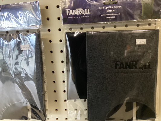 Fanroll Dice Tower Fold Up Blk