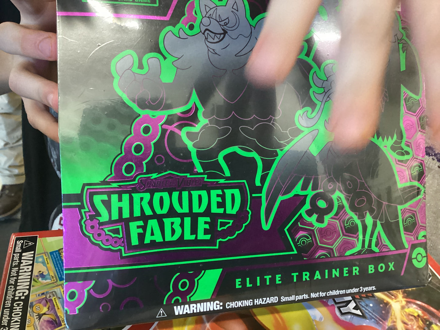 Pokemon ETB Scarlet and Violet Shrouded Fable