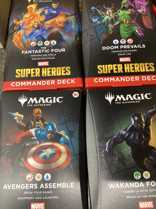 Marvel Superheroes Commander Deck