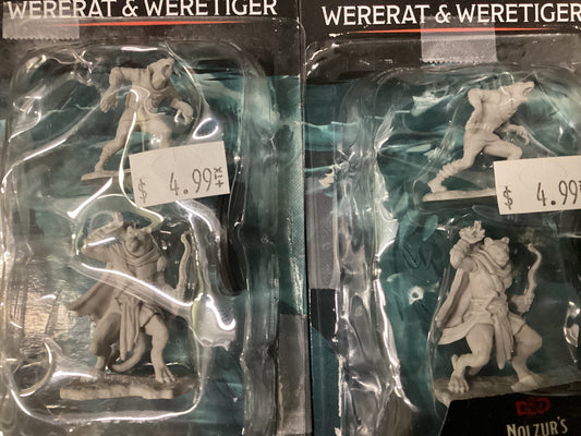 Wererat and Weretiger