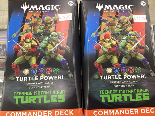 Turtle Power Commander Deck