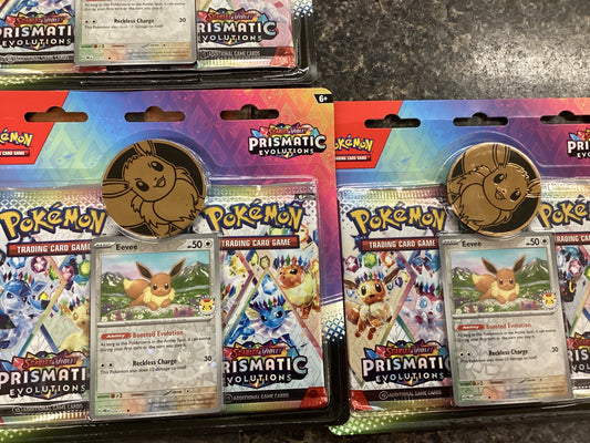 Prismatic Evolution 2 pack Blister