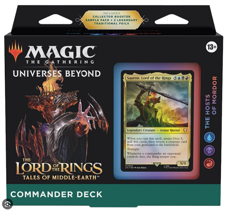 Commander Deck - The Hosts of Mordor - LTR