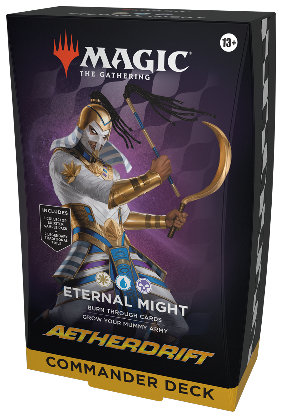 Aether Drift Commander Decks - DFT