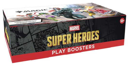 Marvel Superheroes  Playbooster Display