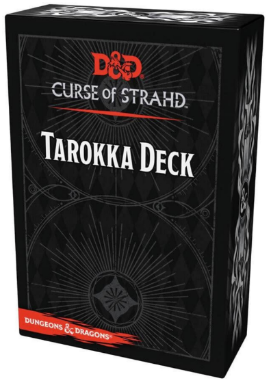 Spellbook Cards Tarokka Deck Curse of Strahd