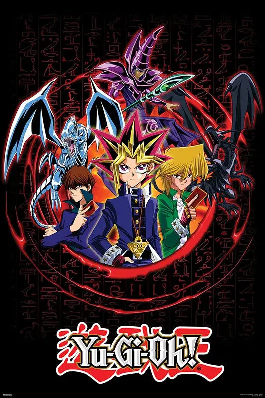 Yu-Gi-Oh - Group-Dragon Poster