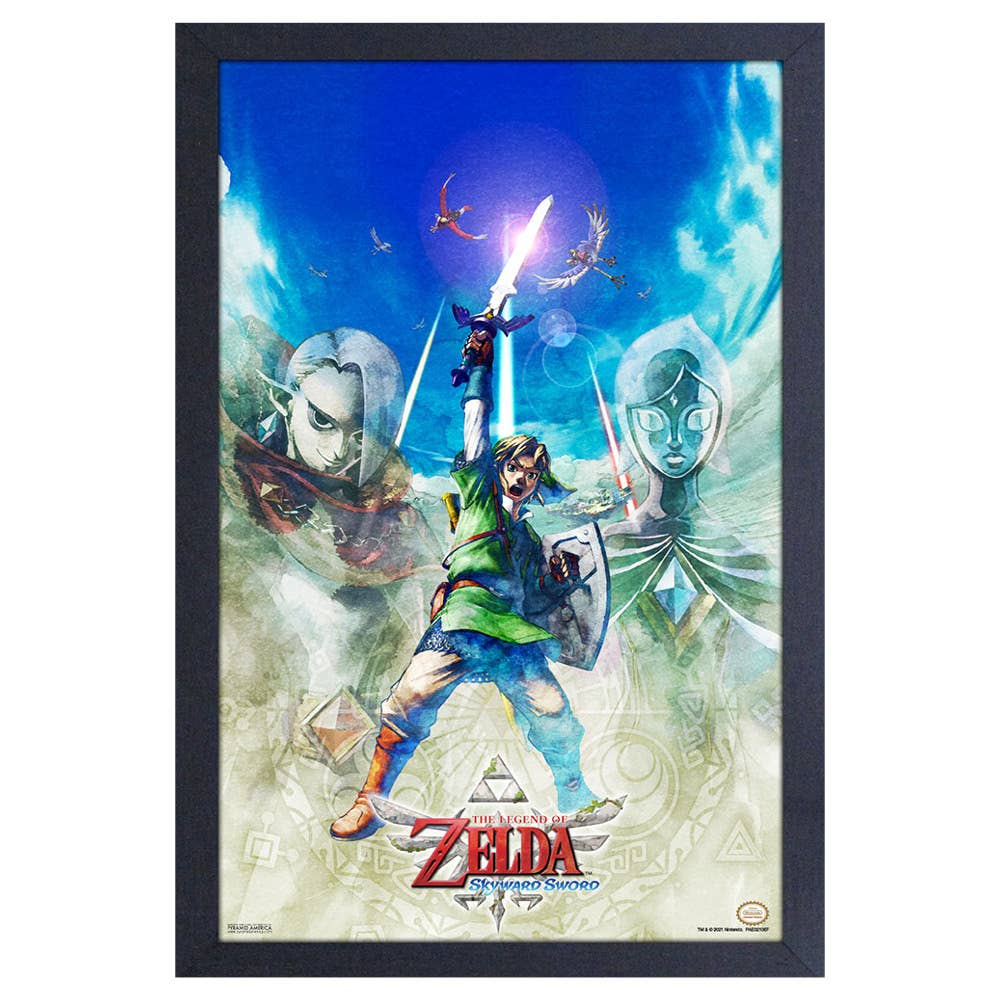 Zelda -Skyward Sword-Link Attack Pose