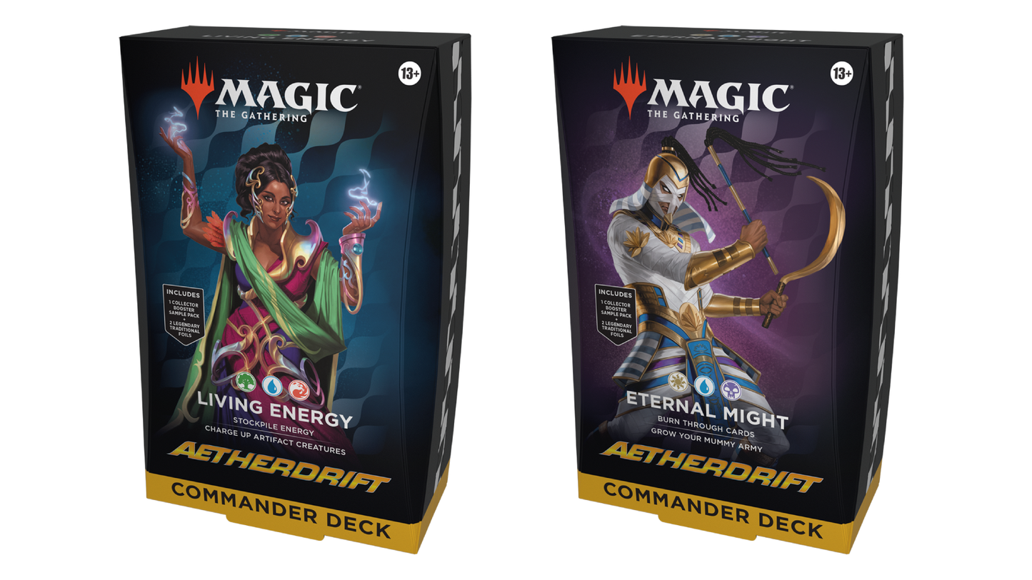 Aether Drift Commander Decks - DFT