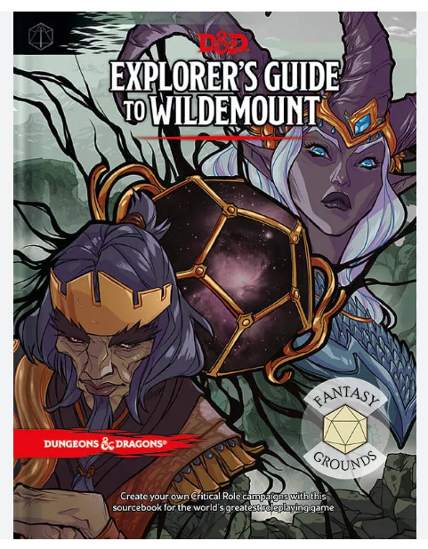 Explorer's Guide to Wildemount D&D