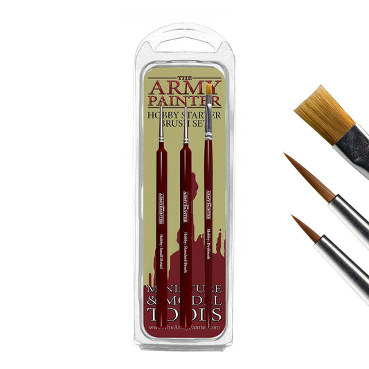 Army Painter Brush Set: Hobby Starter