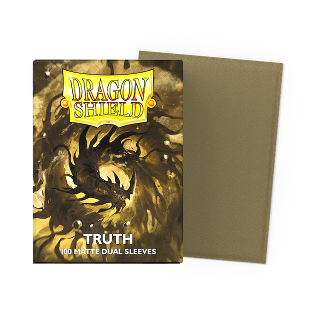 Matte Dual Truth 100ct - Dragonshield