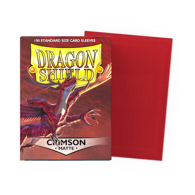 Matte Crimson 100ct - Dragonshield