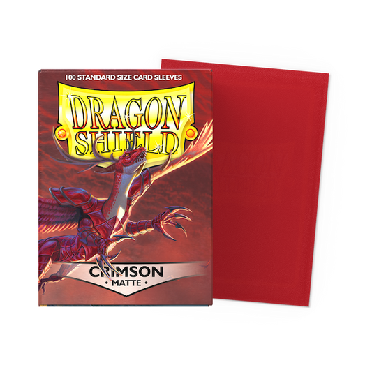 Matte Crimson 100ct - Dragonshield