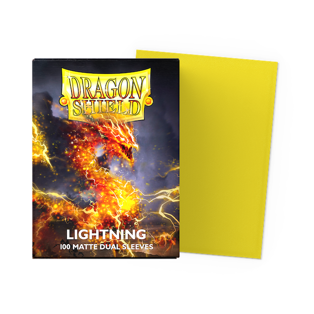 Matte Dual Lightning 100ct - Dragonshield