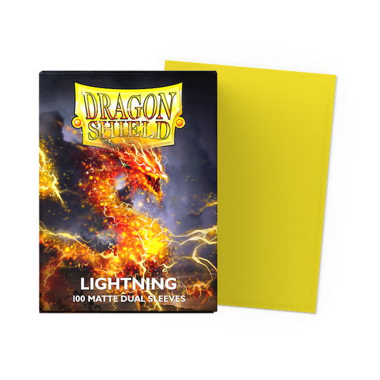 Matte Dual Lightning 100ct - Dragonshield