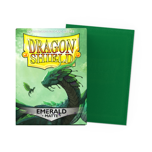 Matte Emerald 100ct - Dragonshield