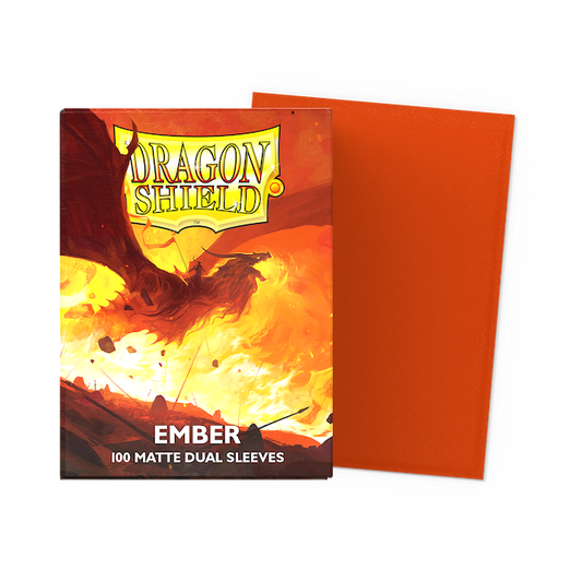 Matte Dual Ember 100ct - Dragonshield