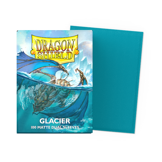 Matte Dual Glacier 100ct - Dragonshield