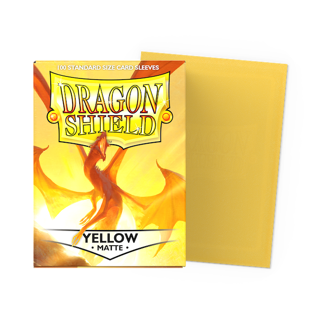 Matte Yellow 100ct - Dragonshield