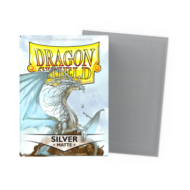 Matte Silver 100ct - Dragonshield