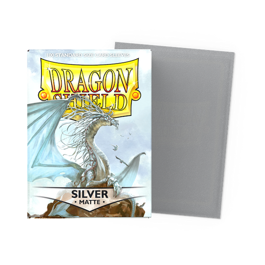 Matte Silver 100ct - Dragonshield