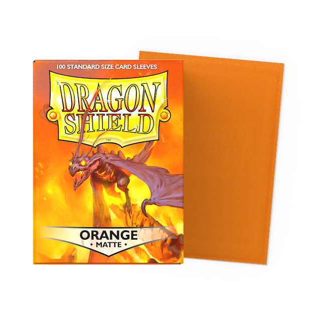 Matte Orange 100ct - Dragonshield