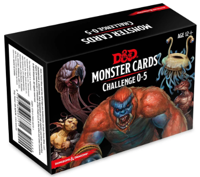 Monster Cards Challenge 0-5