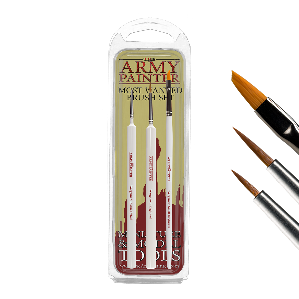 Army Painter Brush Set: Most Wanted