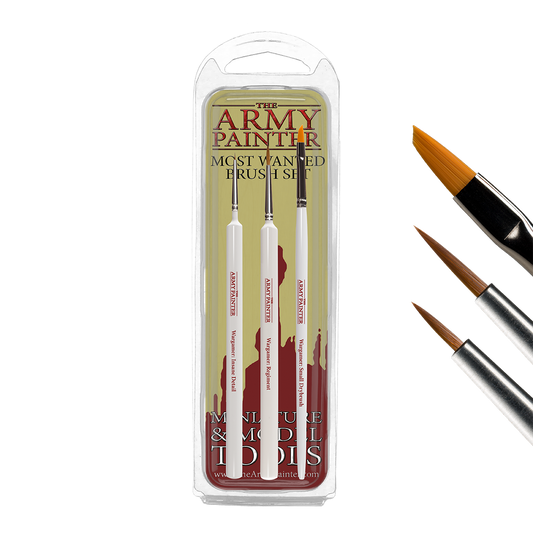 Army Painter Brush Set: Most Wanted